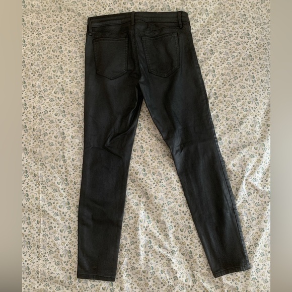 Sam Edelman The Kitten Mid Rise Skinny Ankle Jeans Black Size 30 Stretch - Picture 3 of 9